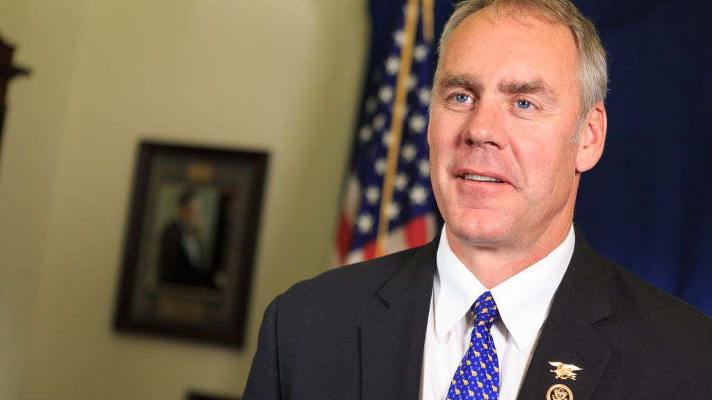 Trump Taps Montana Republican Rep. Ryan Zinke as Interior Secretary