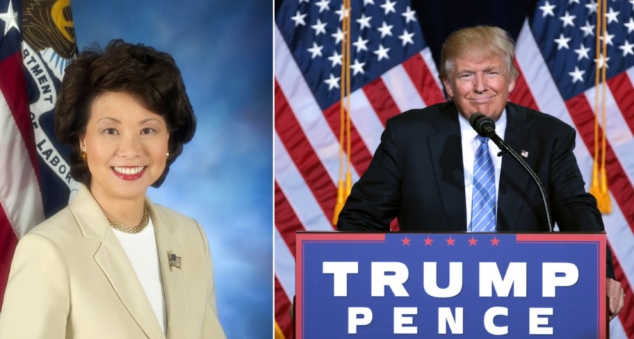 Donald Trump Reportedly Picks Elaine Chao To Lead Department Of Transportation