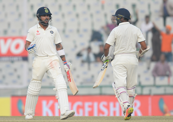 Virat Kohli and Parthiv Patel steer India to a Test win over England