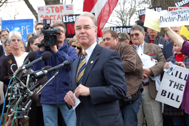 ZEAL TO REPEAL Congressman Tom Price R-Georgia has long had sights set on gutting Affordable Care Act