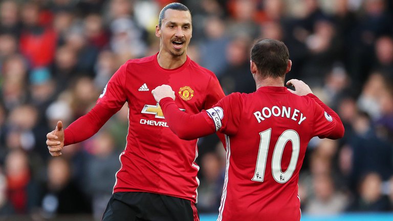 Zlatan Ibrahimovic feels Wayne Rooney deserves more respect for his goalscoring feats with Manchester United