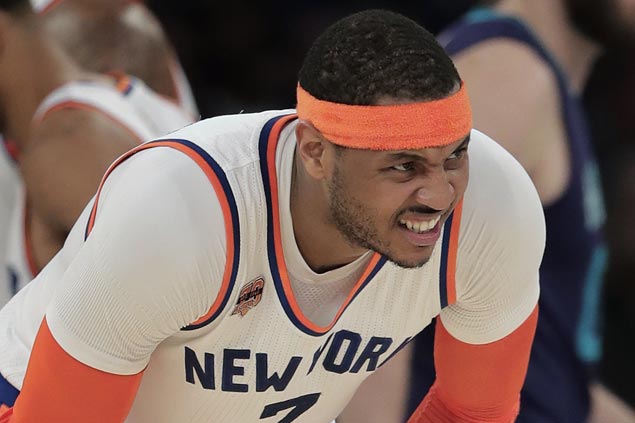 Knicks Clippers seeking third team to facilitate Carmelo Anthony trade according to reports