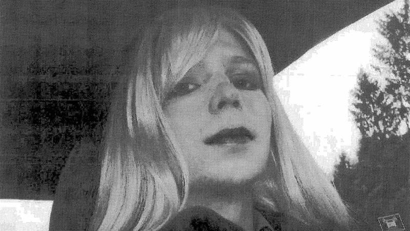 Chelsea Manning was placed in solitary for 14 days after her suicide attempt in Sept. 2016