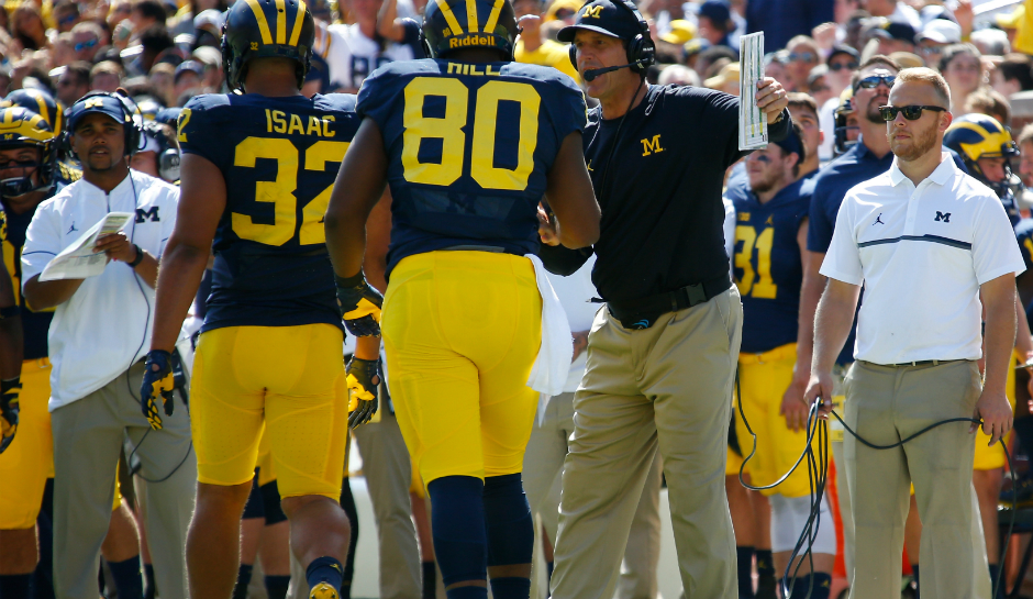 Jim Harbaugh and the Michigan Wolverines face the Florida State Seminoles in the 2016 Orange Bowl today