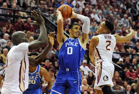 Freshman Jayson Tatum has had trouble overcoming inconsistency for Duke