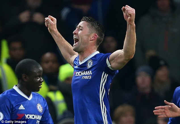 Gary Cahill has insisted the Chelsea players do care about securing their place in history