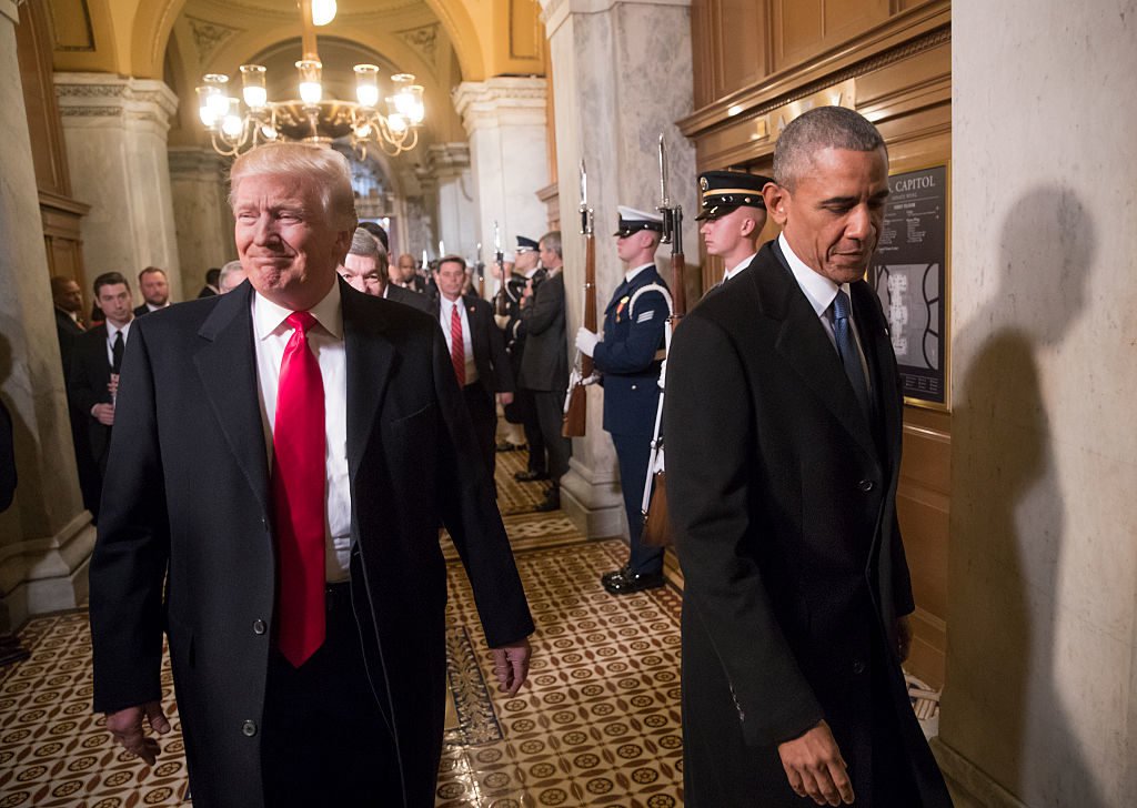 Donald Trump Is Sworn In As 45th President Of The United States