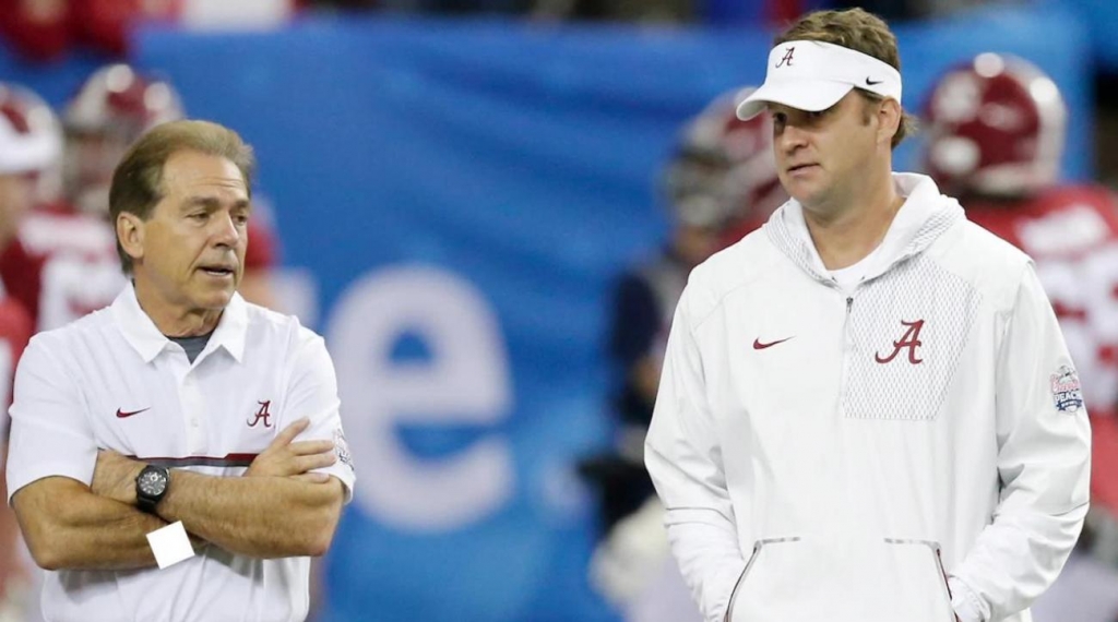 Lane Kiffin out as Alabama OC Steve Sarkisian to coach title game