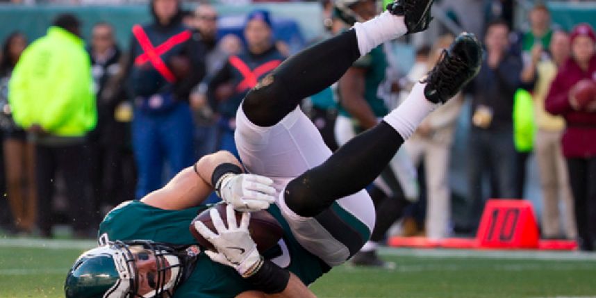 Zach Ertz scored two touchdowns in Philly's Week 17 win