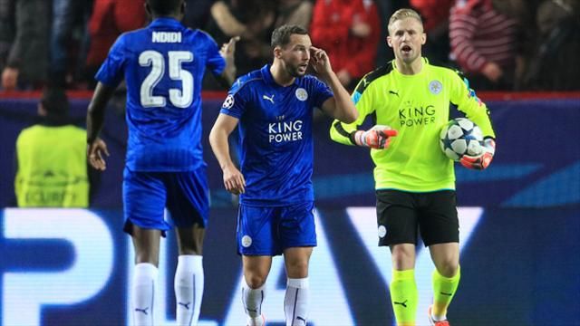 Jamie Vardy and Kasper Schmeichel shine despite Leicester's loss against Sevilla