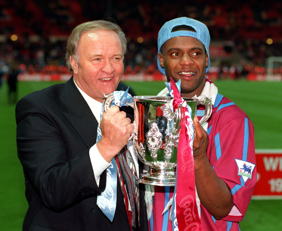 10. Aston Villa 3-1 Man United  Ron Atkinson defeated his old club who were champions at the time with goals from Dalian Atkinson and Dean Saunders despite Mark Hughes scoring for a side featuring Roy Keane Eric Cantona and Ryan Giggs