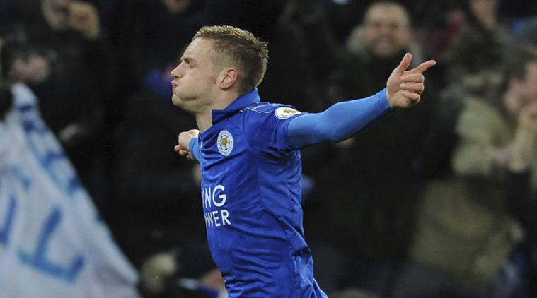 Jamie Vardy scored a brace in Leicester City’s 3-1 win over Liverpool