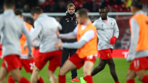 Jurgen Klopp brought his squad to La Manga