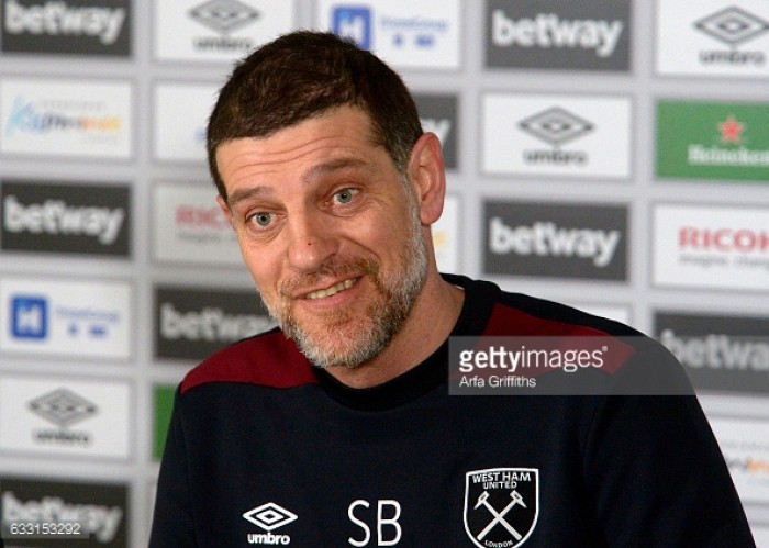 Slaven Bilic'very happy with squad ahead of Manchester City clash