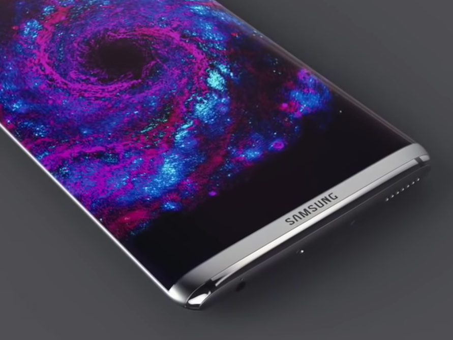 A concept design for the Samsung S8.   iPhone-Crash  YouTube