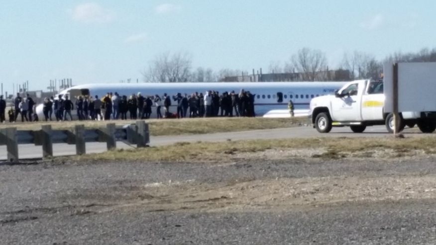 Michigan charter plane that went off the runway