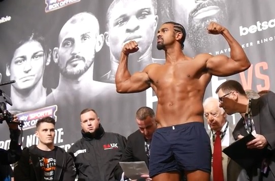 Haye taking detour in path back to top of heavyweight class