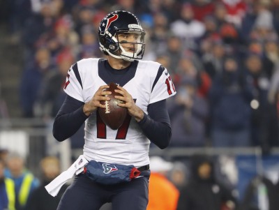 Brock Osweiler signed a $72 million contract with the Texans last year