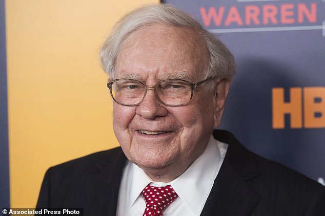 Warren Buffett attends the world premiere screening of HBO's'Becoming Warren Buffett at The Museum of Modern Art in New York. Buffett said he's investing heavily in Apple believing that once consumer