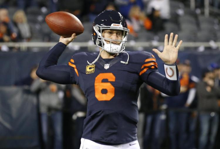 Chicago Bears quarterback Jay Cutler