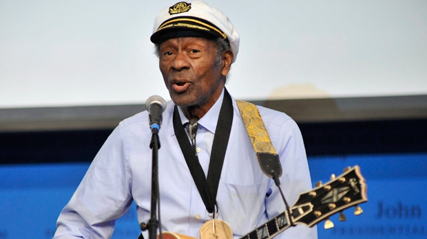 Chuck Berry, pioneer rock'n'roll guitarist, dies at age of 90