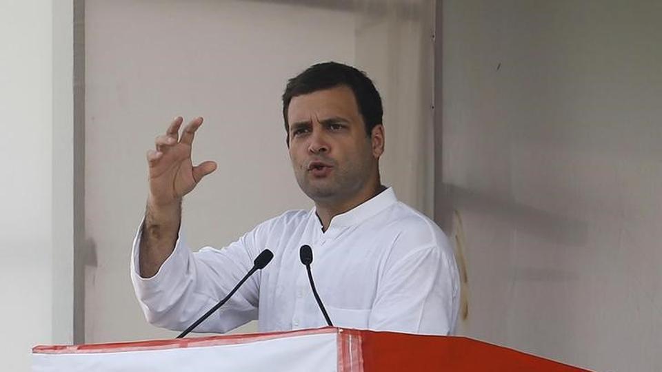 Congress vice-president Rahul Gandhi on Thursday alleged that the saffron party used money to win power