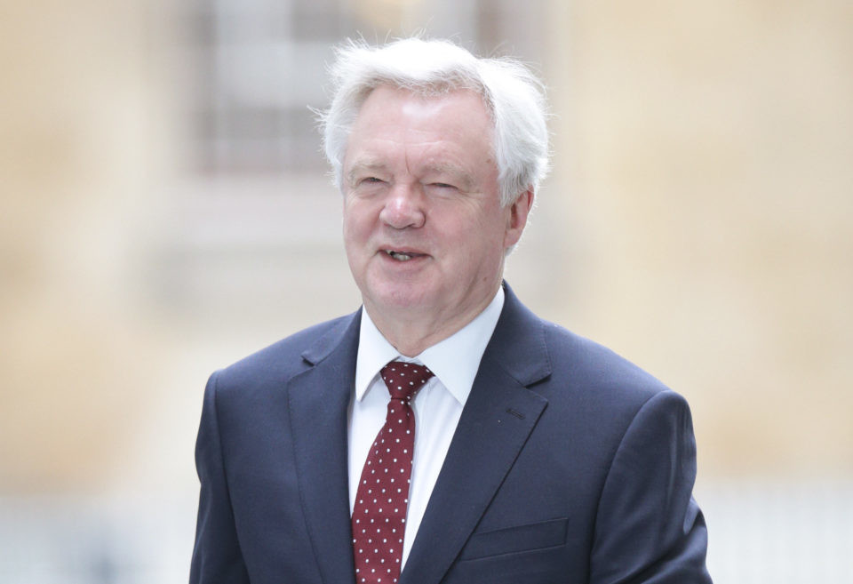 David Davis the Brexit Secretary said it was possible the talks with Brussels could 'go wrong&#039