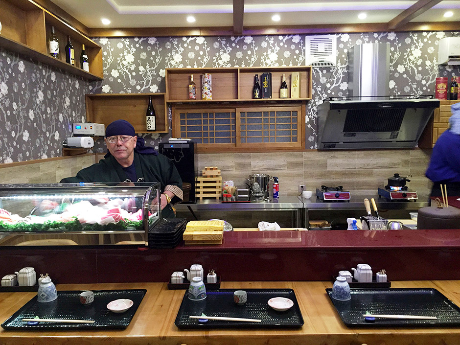 Kenji Fujimoto a Japanese chef famous for working for North Korea's late leader Kim Jong Il has returned to Pyongyang and opened his sushi restaurant