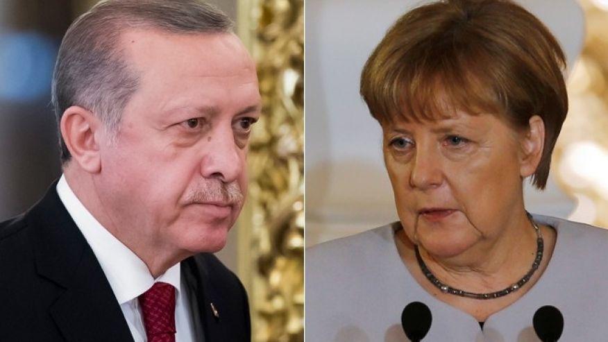 Turkish President Recep Tayyip Erdogan's comments drew a rebuke from German Chancellor Angela Merkel