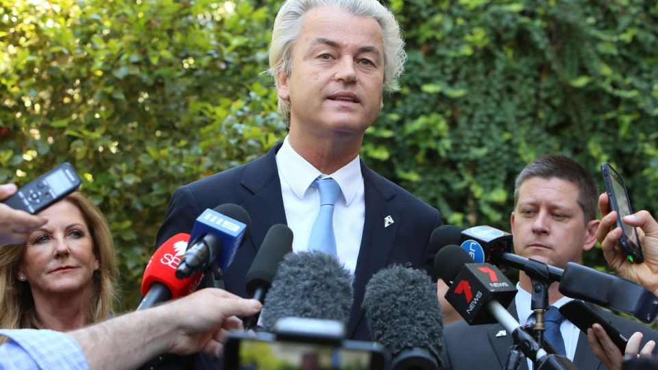 Geert Wilders leads the far-right Freedom Party