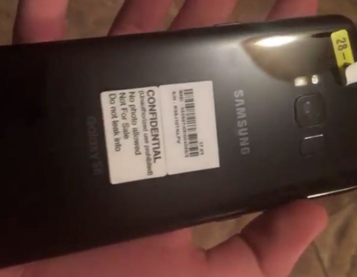 Samsung Galaxy S8 video leaked