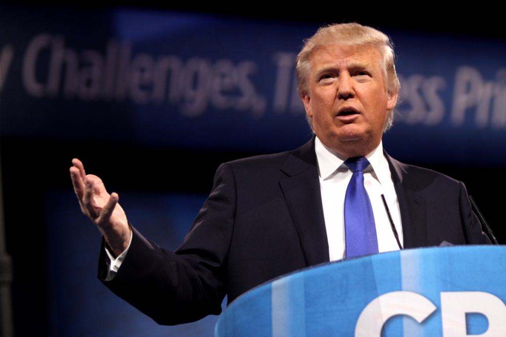 Image Donald Trump speaking at the 2013 Conservative Political Action Conference in National Harbor Maryland. Flickr  Gage Skidmore