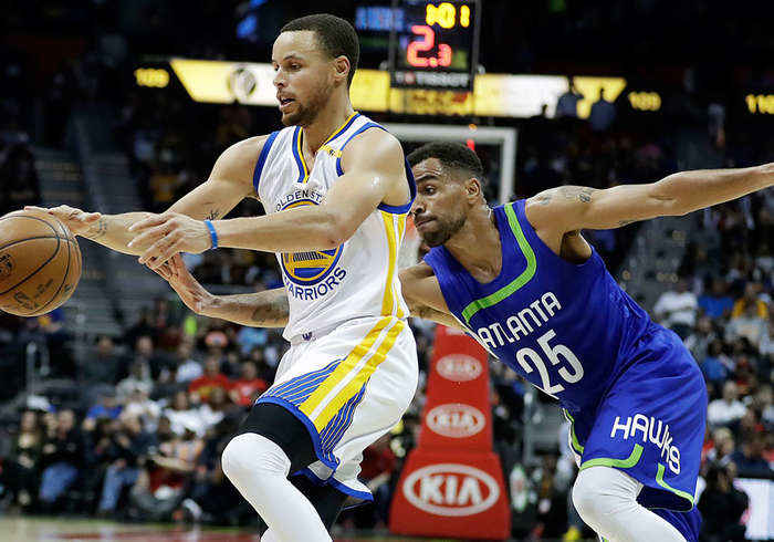 The Golden State Warriors got a victory 119-111 over the Atlanta Hawks