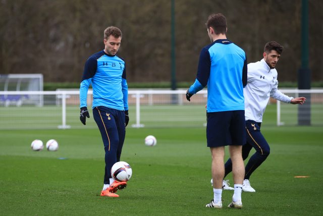 Tottenham Hotspur's Christian Eriksen