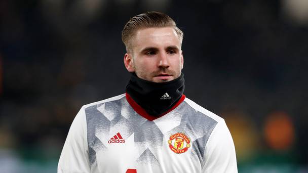 Luke Shaw has barely featured for Manchester United this season