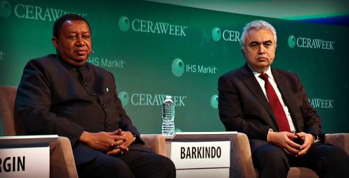 CERAWeek OPEC Chief Dismisses Oil Price War