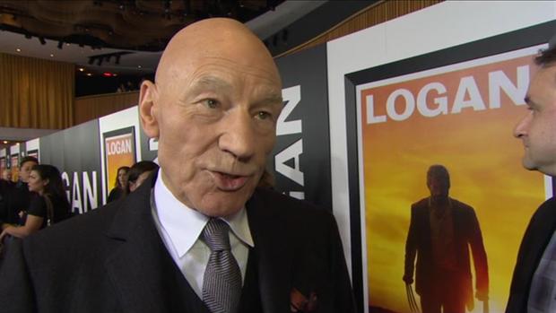 Patrick Stewart at'Logan Screening