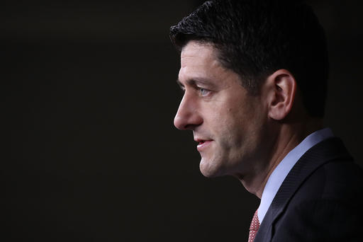 House Speaker Paul Ryan  speaks to the media during his weekly media briefing at the US Capitol Sept. 15 2016 in Washington DC