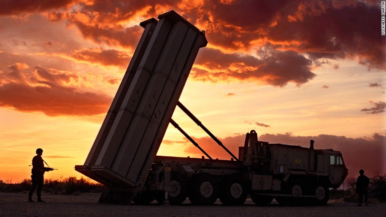 The U.S. and the South Korea plan to deploy the THAAD system by the end of 2017. China says it threatens its national security