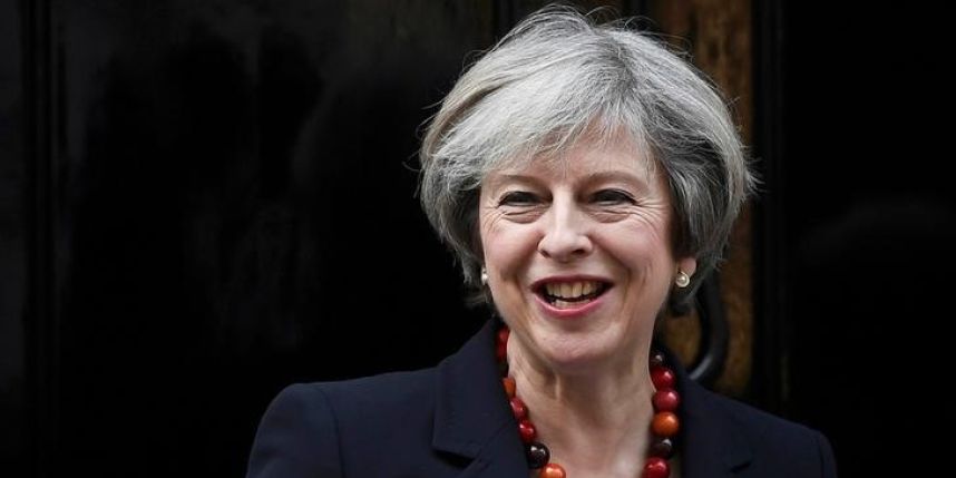 Austerity measure Britain's PM May gives up crisps for Lent