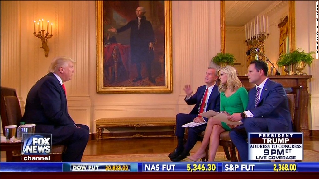 Trump previews budget plan on'Fox & Friends