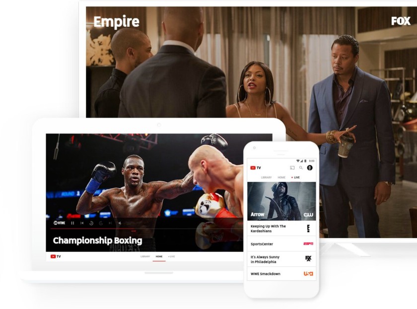 YouTube TV is the company's new live TV subscription service