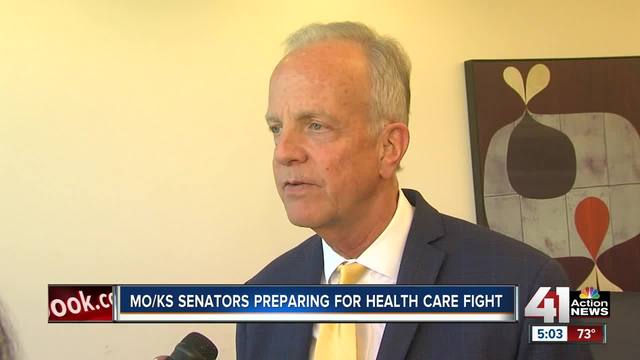 Kansas Republican Sen. Jerry Moran and Missouri Democratic Sen. Claire Mc Caskill discussed the next steps for the new health care bill