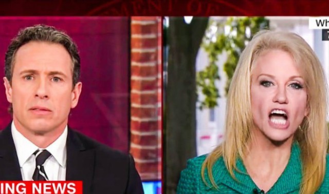 Kellyanne Conway fights with Chris Cuomo over Comey firing