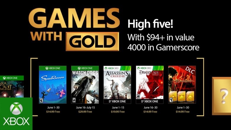 Xbox Games with Gold June 2017