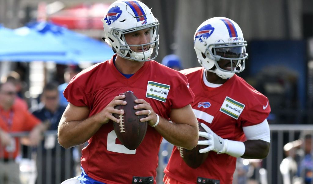 Nathan Peterman Starting for Bills Over Tyrod Taylor is a Real Stunner