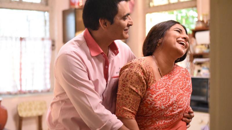 Vidya Balan and Manav Kaul in the still from Tumhari Sulu