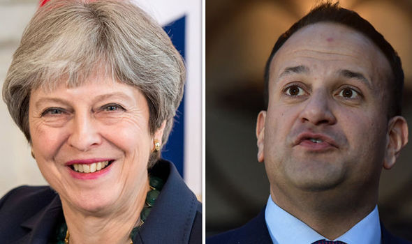 Leo Varadkar and Theresa May