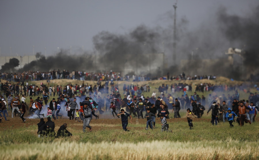 Shelling kills Palestinian in Gaza ahead of border protest