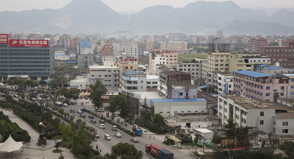 View of Wenzhou China